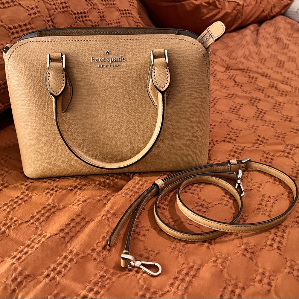 kate spade Camel Satchel Bag